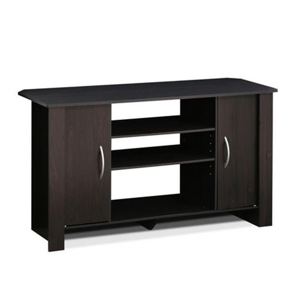 Highkey Econ TV Stand Entertainment Center; Espresso - 22.8 x 42.1 x 13.5 in. LR25372